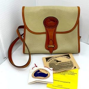 RARE -Vintage 1995 Dooney & Bourke R25 Style Bone Shoulder Bag NEW